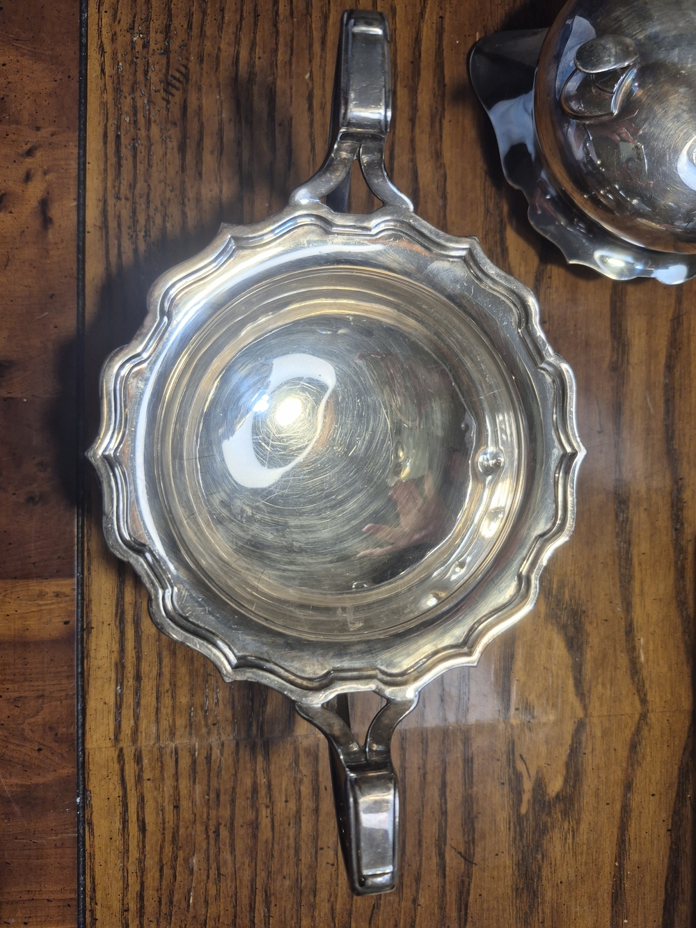 Elkington & Co Vintage Sugar And Cream Bowl Set Silver Plated 25588 - Picture 4 of 10